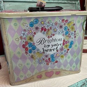 Brighton rare large tin box